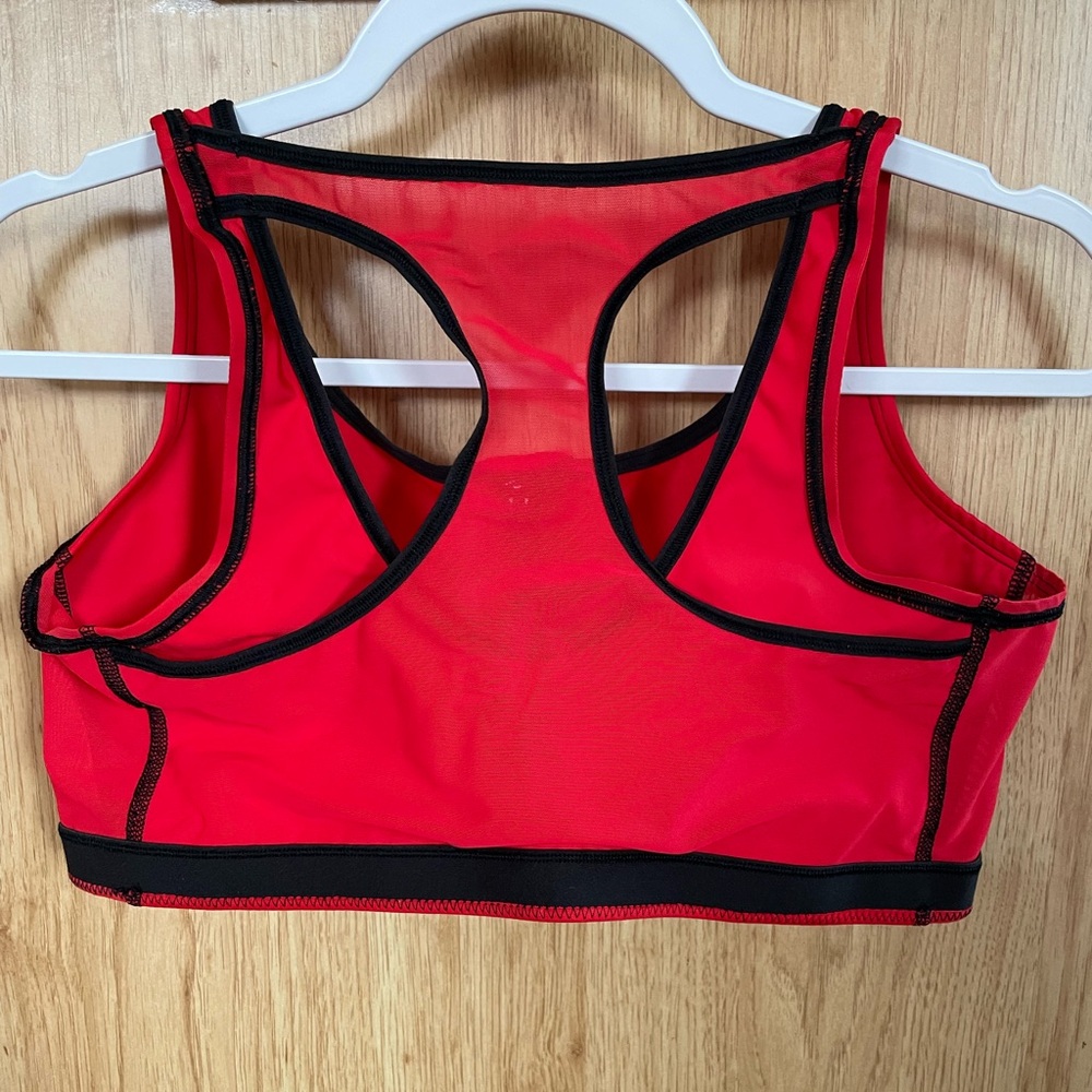 Ruby Ribbon Rack Sample Zip Front Sport Demiette, red - Picture 4 of 6